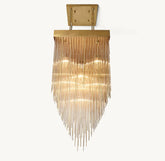 CASCADA SQUARE CHANDELIER 30"